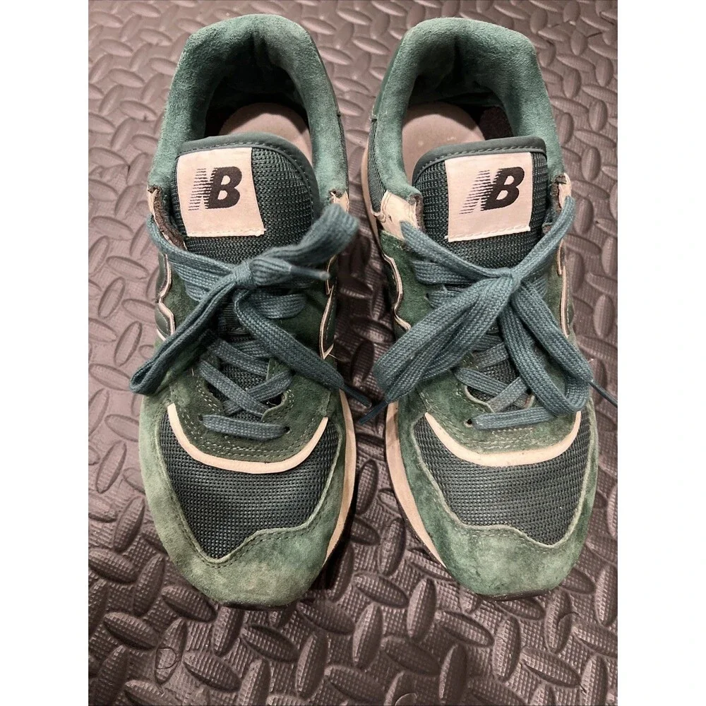 New Balance 574 Legacy Green Silver U574LGNW Mens Shoes Sneakers Sz 8 Rare - Picture 4 of 8